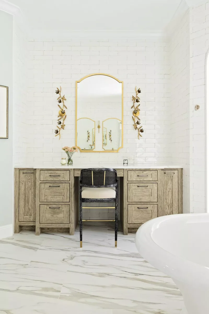 102 Beautiful Bathroom Design Ideas You'll Love to Recreate 98 Bathroom Vanity Table