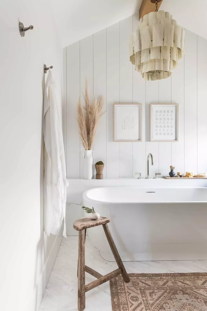102 Beautiful Bathroom Design Ideas You'll Love to Recreate 23 Bathtub Ledge