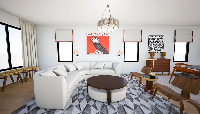 30 Living Room Wall Decor Ideas to Make a Bold Statement 7 Be Playful