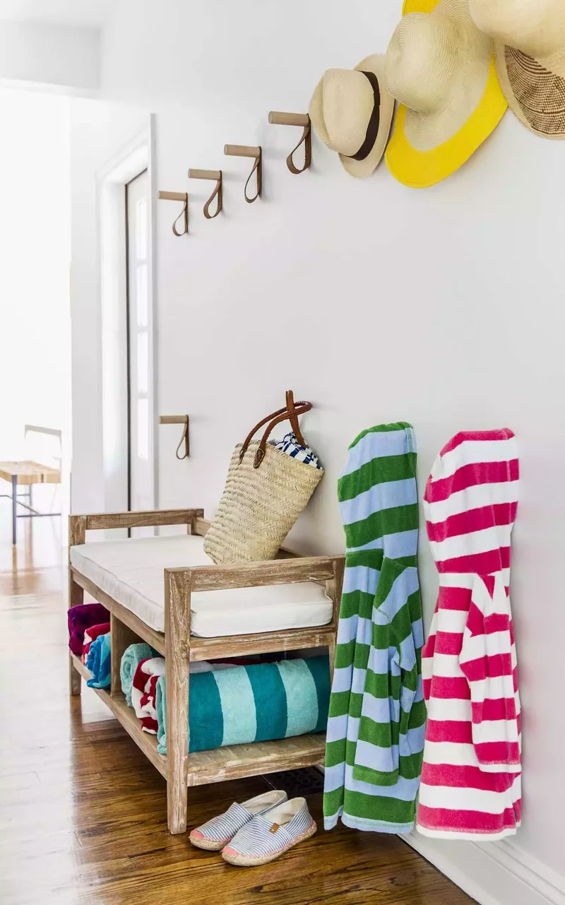 22 Stunning Mudroom Bench Ideas for Beautiful Storage 13 Beach House Mudroom Bench