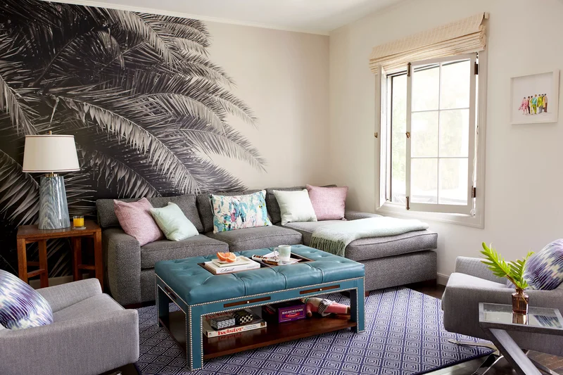 37 Accent Wall Ideas to Completely Transform Your Living Room 11 Beach-Inspired Living Room Accent Wall