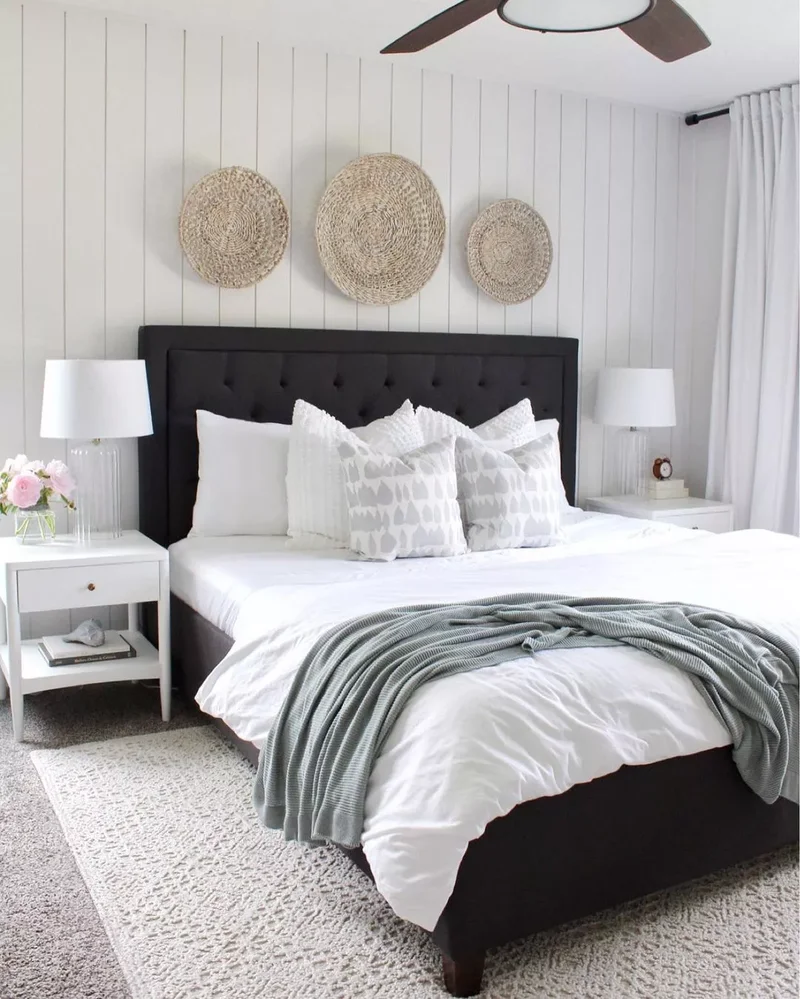 40 White Bedroom Designs That Show This Color Is Far from Dull 30 Bedroom With White Shiplap Walls