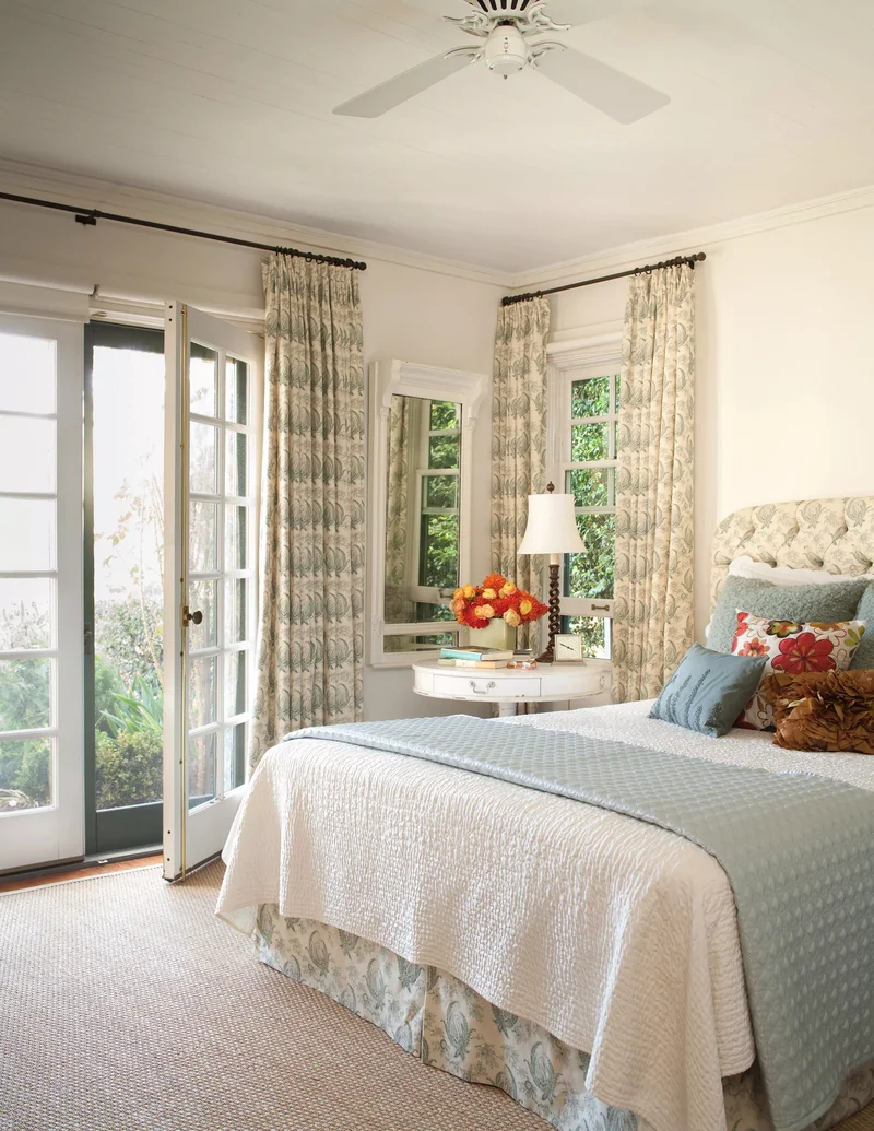20 French Country Bedroom Ideas for Your Dream Sanctuary 19 Bedroom with French Doors