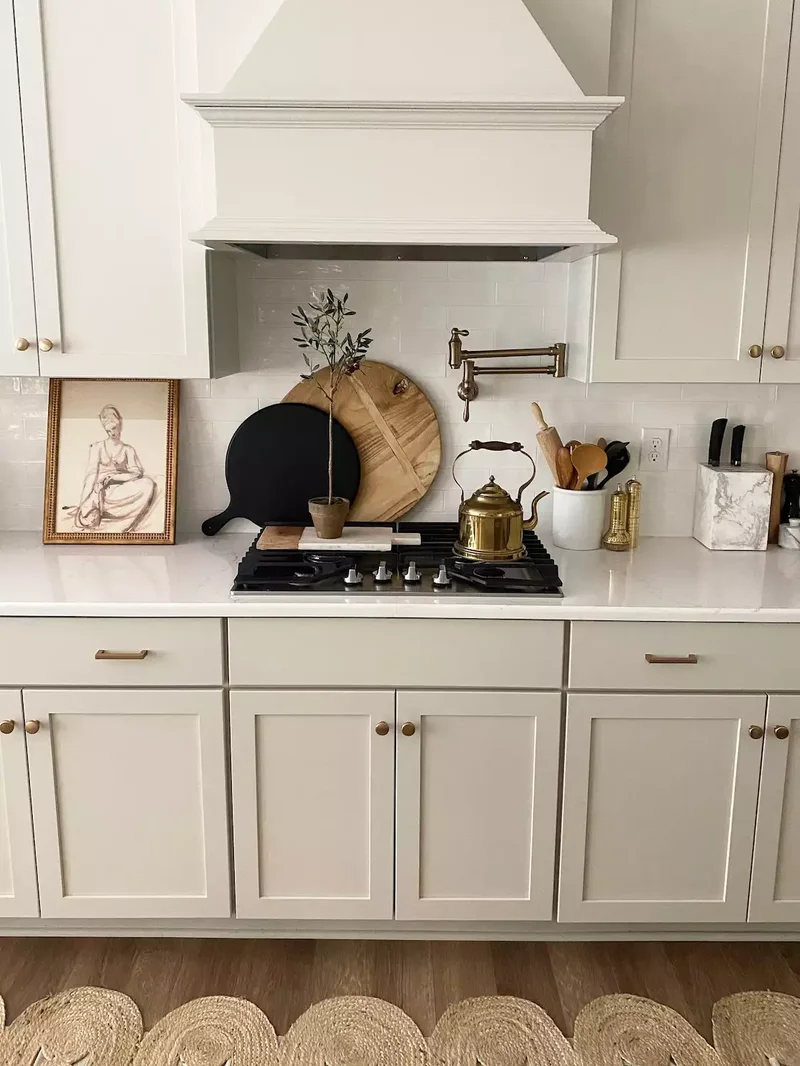 Beige Kitchen Cabinets
