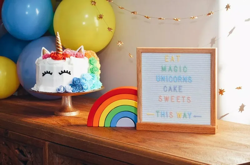 Birthday Letter Board