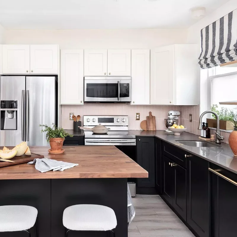 Black Base Cabinetry