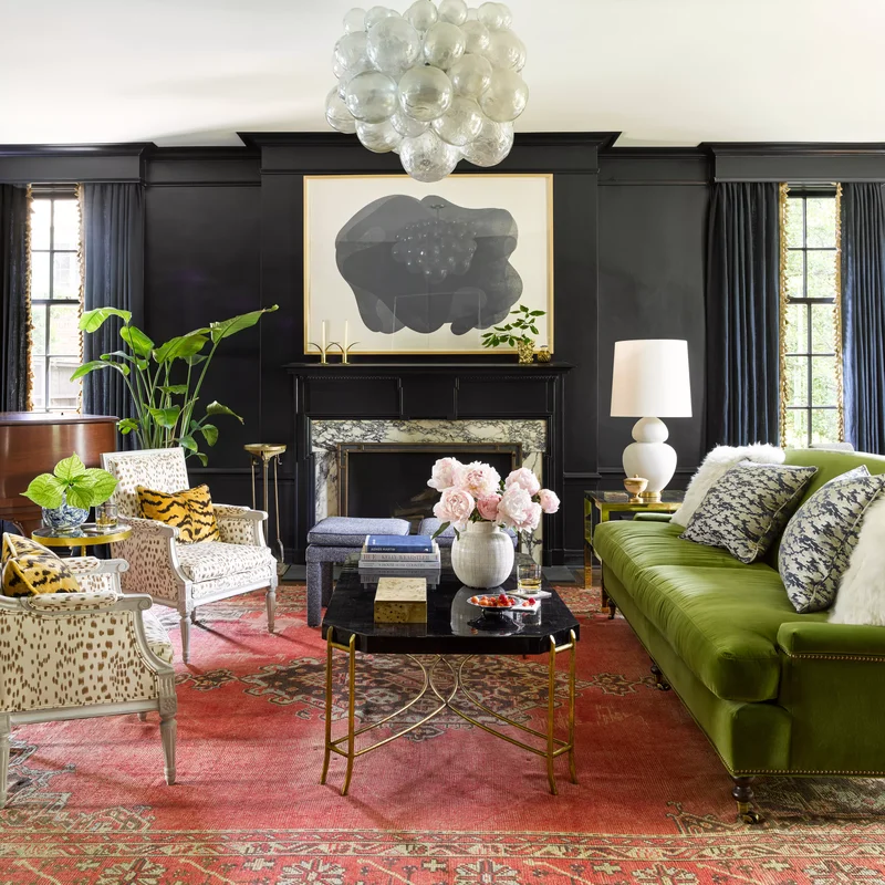 30 Stunning Black Home Decor Ideas Designer Experts Love 21 Black Walls and Trim