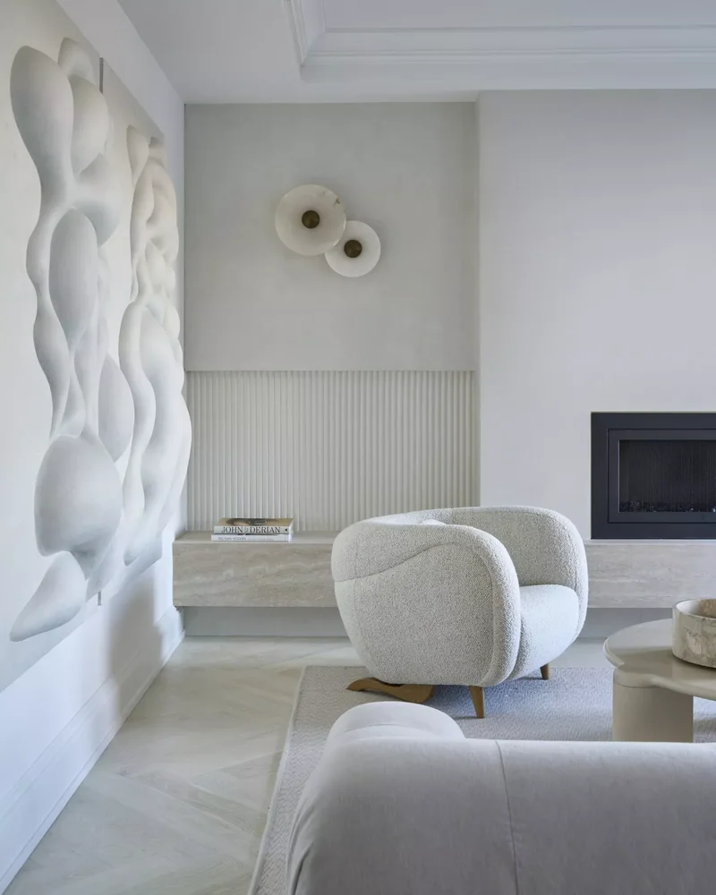 27 Sleek Linear Fireplace Ideas for Modern, Easy-Care Homes 17 Black and White Fireplace