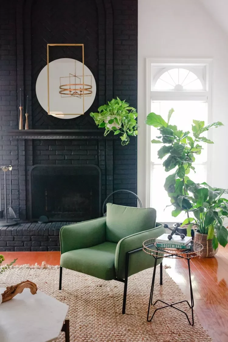 Blacken the Fireplace