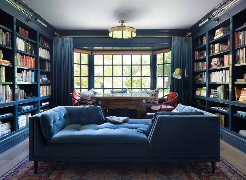 Blue Built-Ins