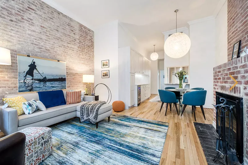 Blue Living Room Accents