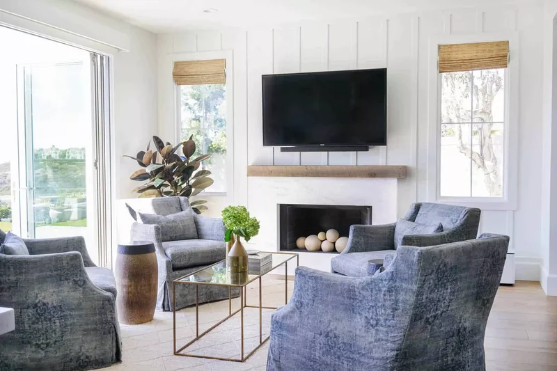 19 Fireplace Accent Wall Ideas to Transform Your Space 11 Board and Batten