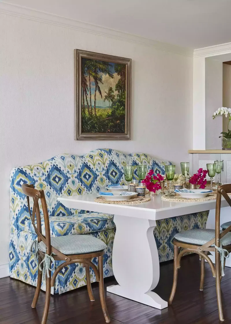30 Breakfast Nook Ideas to Create Your Inviting Corner 27 Bohemian Breakfast Nook