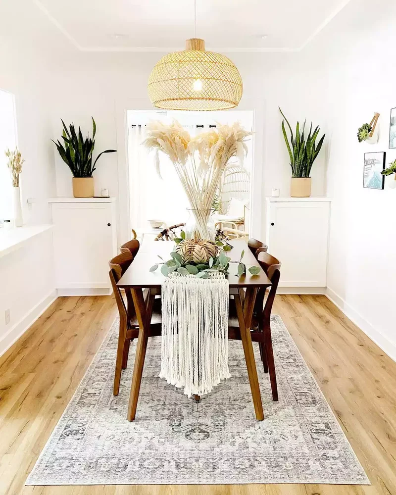 62 Stunning Thanksgiving Table Settings That Will Wow Guests 44 Boho-Style Table Setting