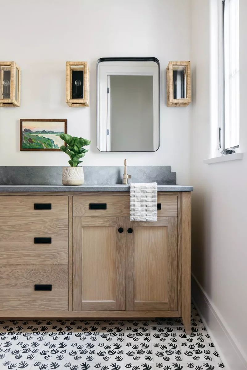 32 Half Bath Design Ideas to Inspire Bold Experimentation 6 Bonus Storage