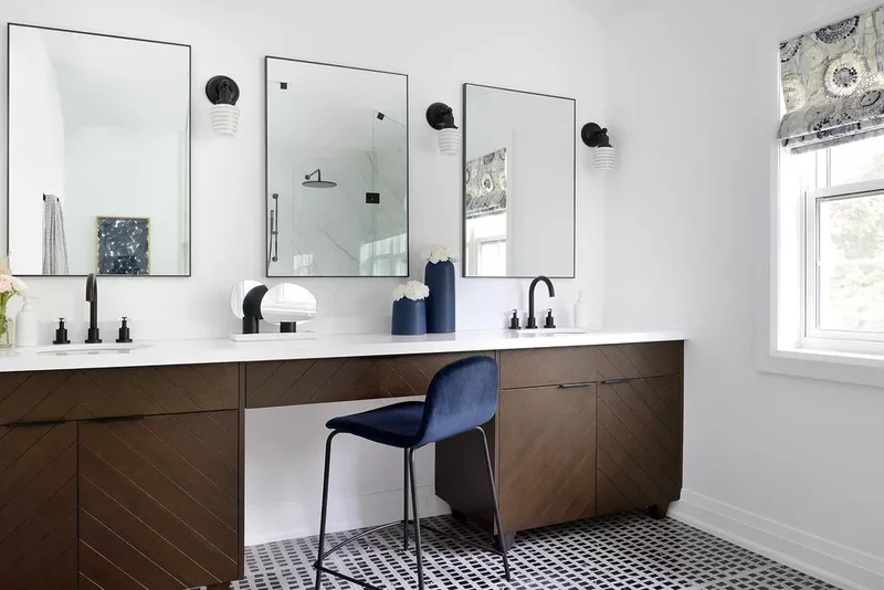 20 Makeup Vanity Ideas to Make Your Morning Routine Luxe 16 Break Color Rules