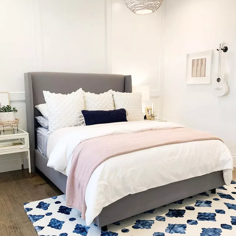 Bright White Bedroom