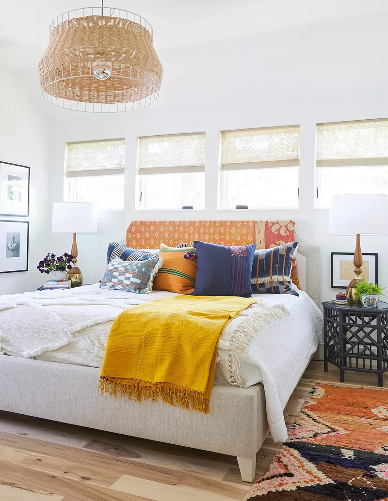 40 Bohemian Bedroom Ideas for Your Dreamy Personal Retreat 7 Bright and Airy Boho Style