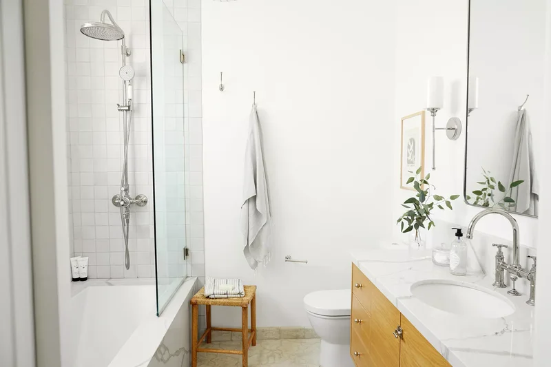 Brighten a Small Bathroom