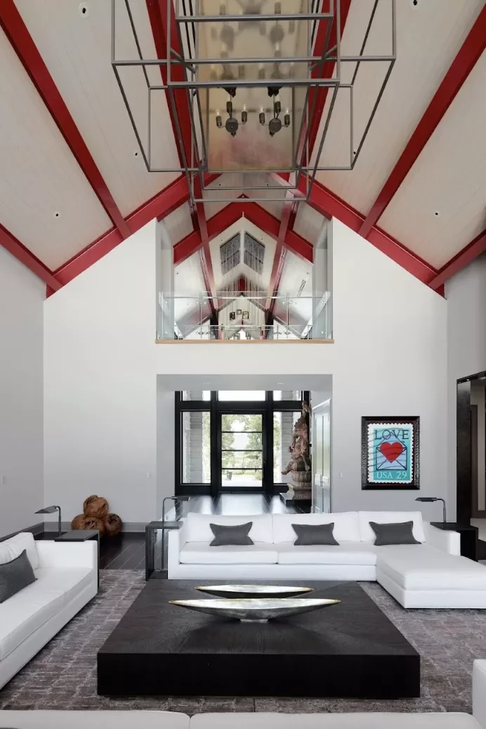 30 Stunning Vaulted Ceiling Designs That Create Drama 12 Bring Outdoor Materials In