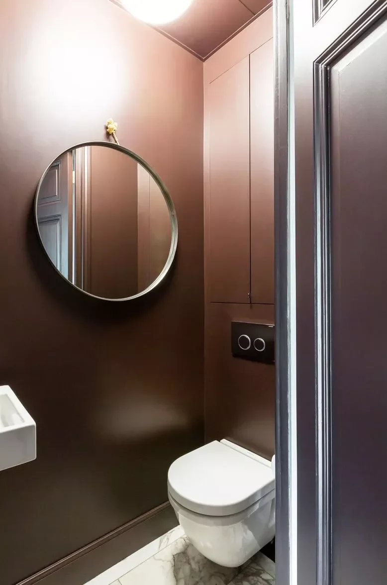 41 Bathroom Paint Color Ideas to Transform Your Space 14 Brown