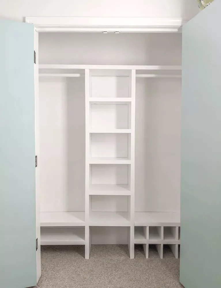 Budget-Friendly DIY Closet