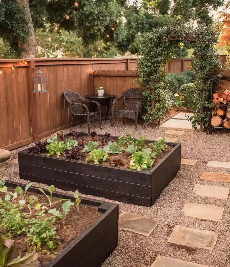 24 Beautiful Desert Landscaping Ideas for Hot Climates 11 Build Raised Beds for Veggies