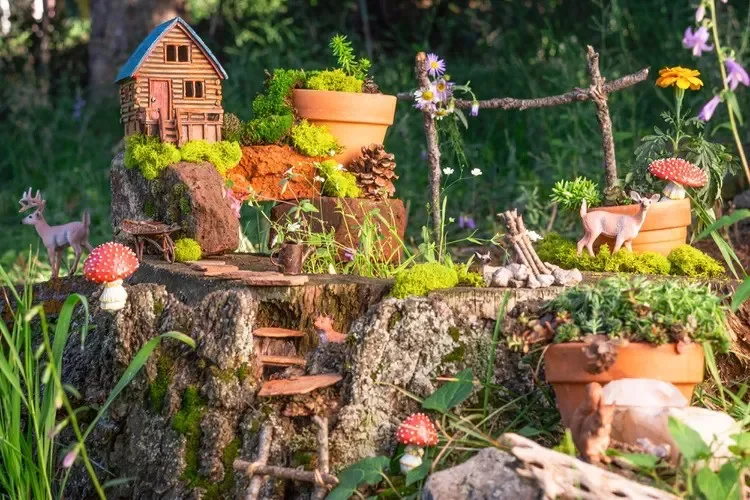 57 Stunning Garden Decor Ideas to Transform Your Outdoor Space 28 Build a Fairy Garden