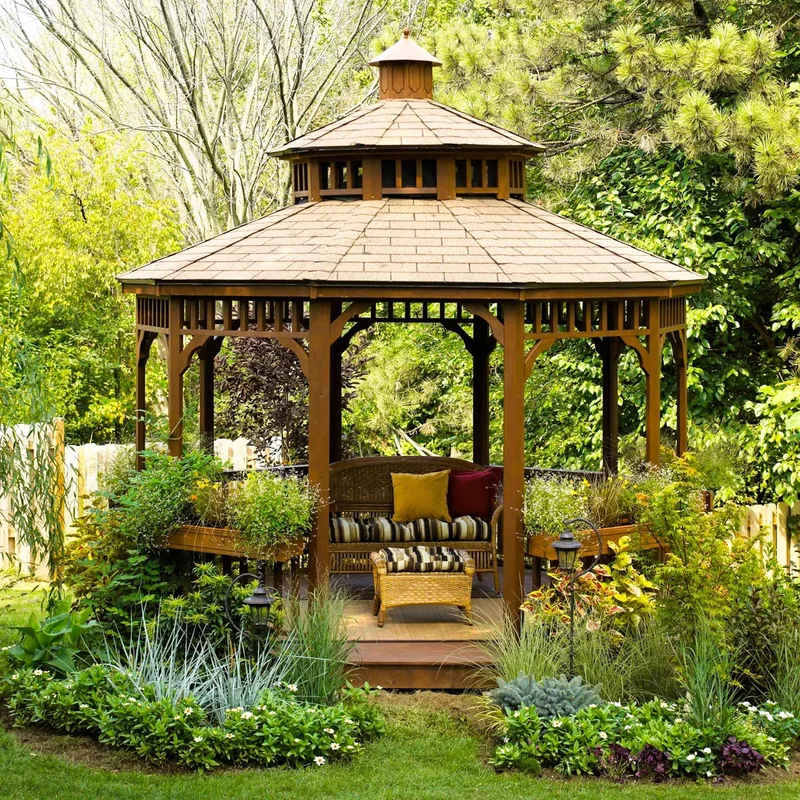 33 Beautiful Gazebo Design Ideas for Your Backyard Oasis 26 Build a Gazebo Kit