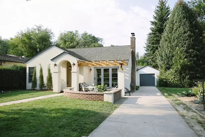 51 Clever Small Patio Ideas That Expand Your Outdoor Space 20 Build a Low Brick Wall