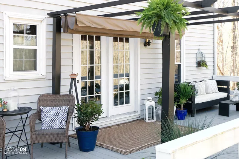 36 Creative DIY Patio Ideas to Upgrade Your Backyard 6 Build a Pergola