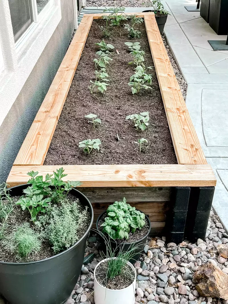 40 Budget-Friendly DIY Backyard Projects for Your Dream Oasis 8 Build a Planter Box Using Wood