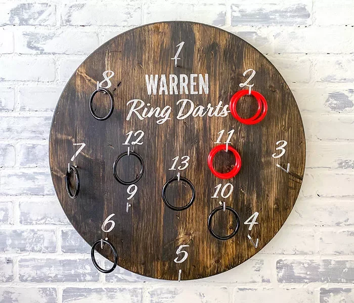 40 Budget-Friendly DIY Backyard Projects for Your Dream Oasis 23 Build a Ring Dart Board
