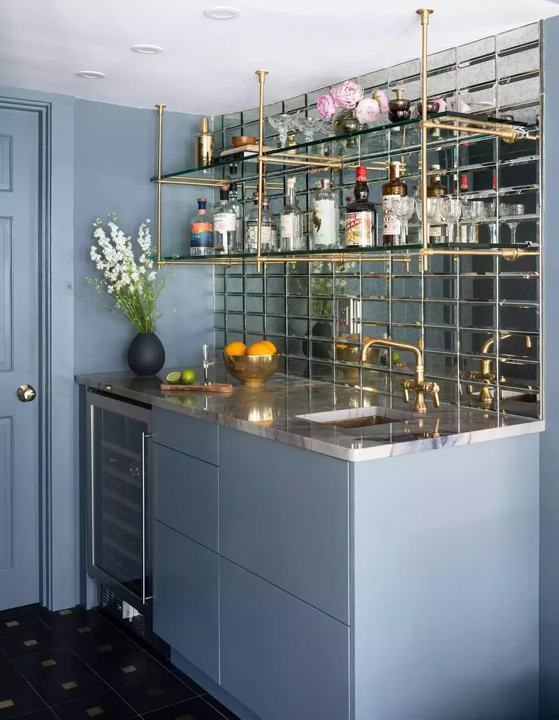 Build a Wet Bar in Your Butler