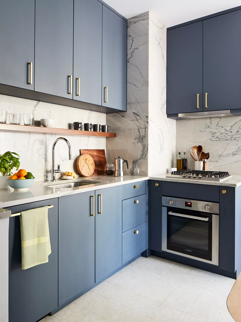 47 Small Kitchen Design Ideas for Maximum Style Impact 44 Build to the Ceiling