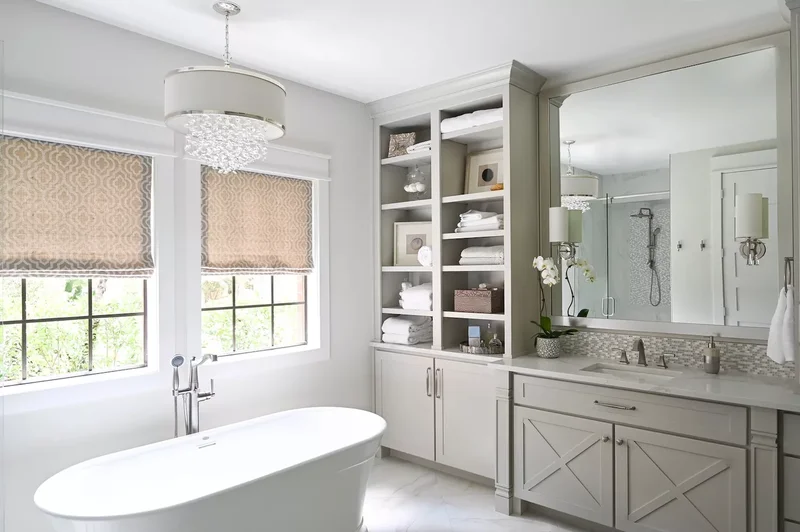 102 Beautiful Bathroom Design Ideas You'll Love to Recreate 5 Built-In Bathroom Storage
