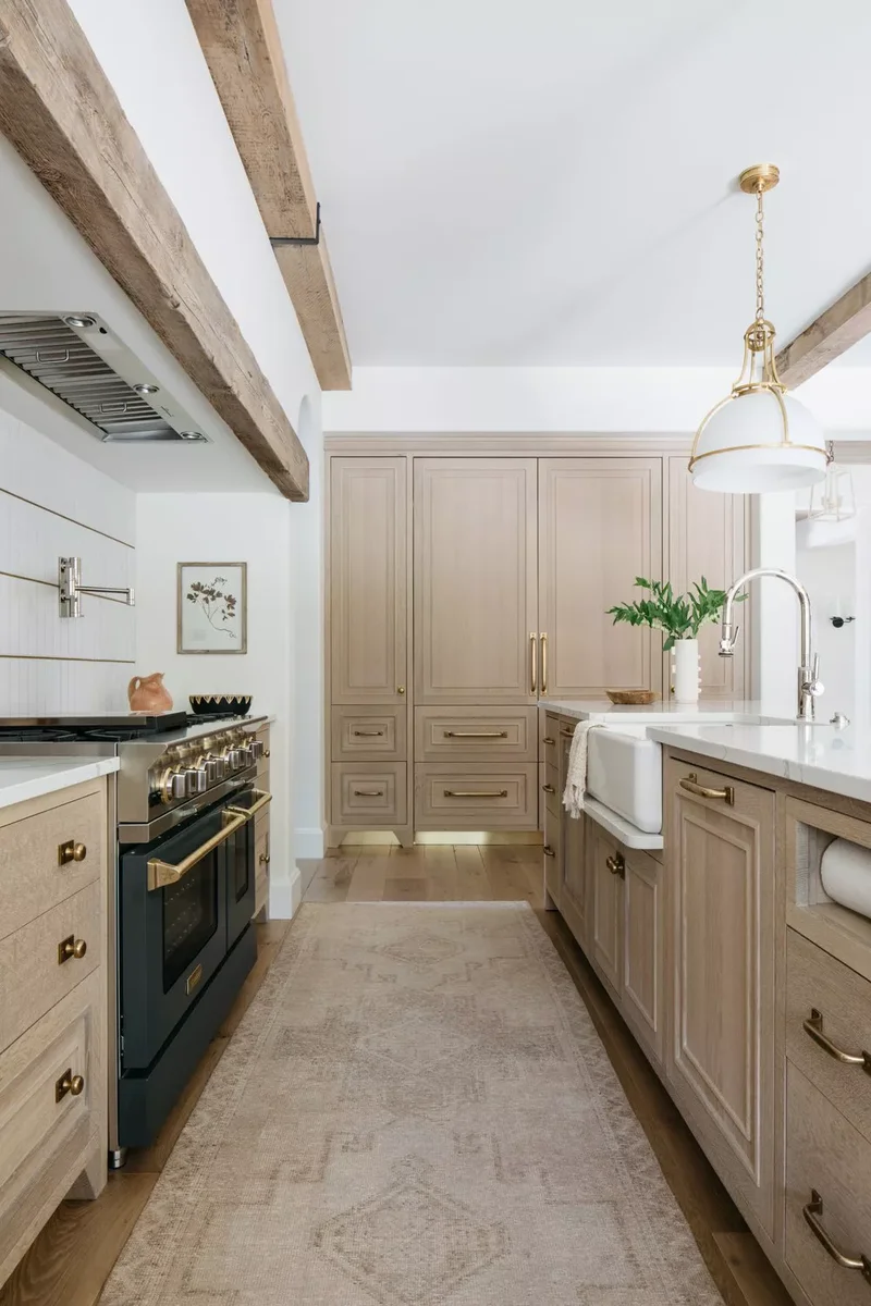 24 Beautiful Kitchen Island Storage Solutions You'll Love 5 Built-In Paper Towel Holder