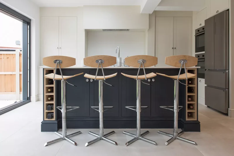 24 Beautiful Kitchen Island Storage Solutions You'll Love 6 Built-In Wine Racks