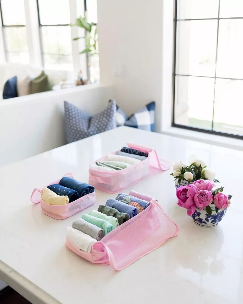 32 Clever and Beautiful Towel Storage Solutions 2 Bundle Towels in Cubes for Travel