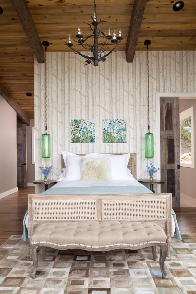15 Cozy Farmhouse Bedroom Ideas to Transform Your Space 15 Cabin Escape