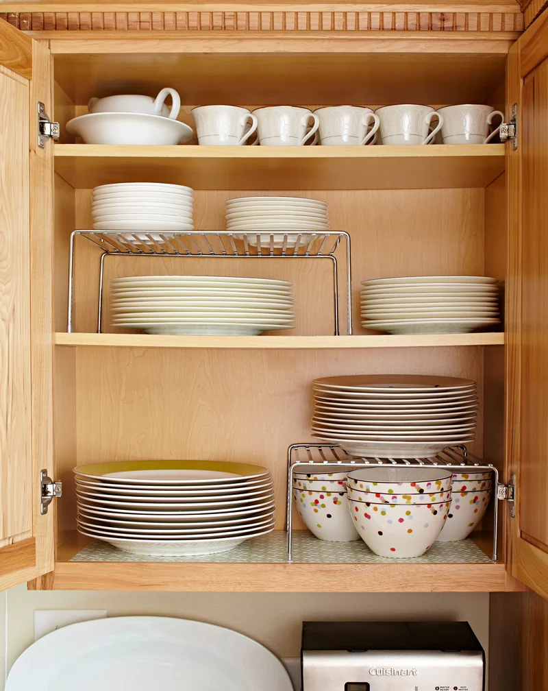 Cabinet Organization Ideas for Plates