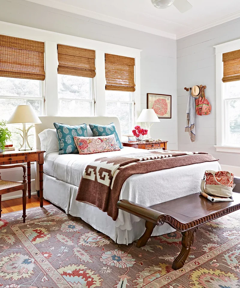 40 Bohemian Bedroom Ideas for Your Dreamy Personal Retreat 2 Calming Neutrals