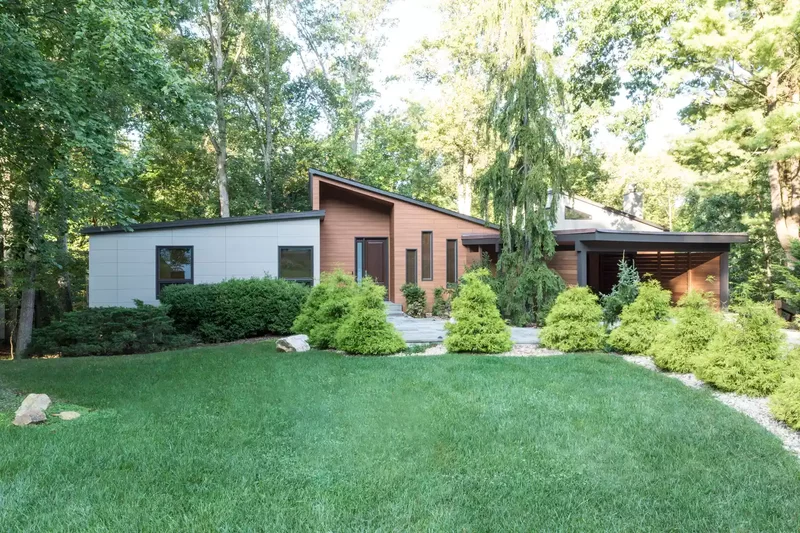 Carport With Greenery