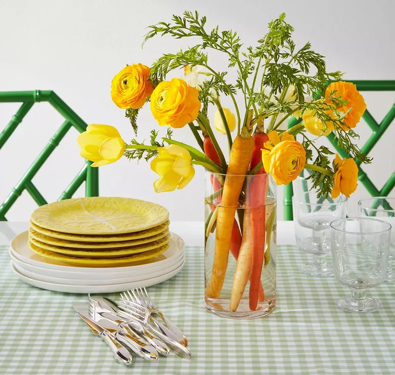 42 Easter Centerpiece Ideas and Table Decor for Spring 31 Carrot Bouquet