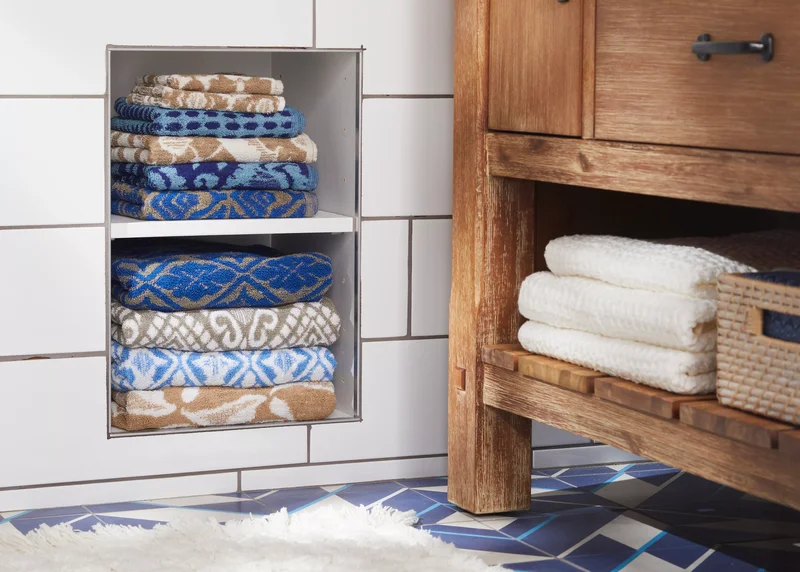 26 Smart Bathroom Shelf Ideas for Organized Toiletries 1 Carve Out a Niche