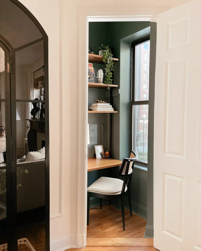 30 Home Office Shelving Solutions for Your Workspace 13 Carve Out a Nook