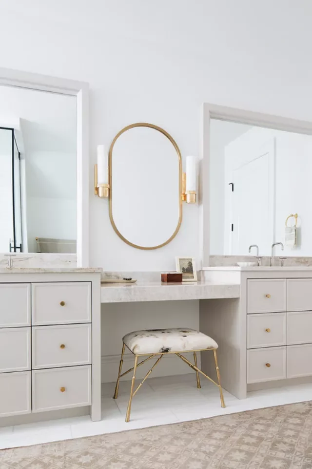 20 Makeup Vanity Ideas to Make Your Morning Routine Luxe 10 Carve Out a Unique Spot
