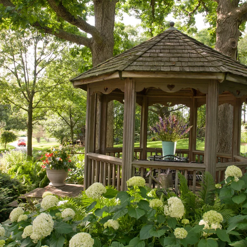 33 Beautiful Gazebo Design Ideas for Your Backyard Oasis 5 Carved Wood Gazebo