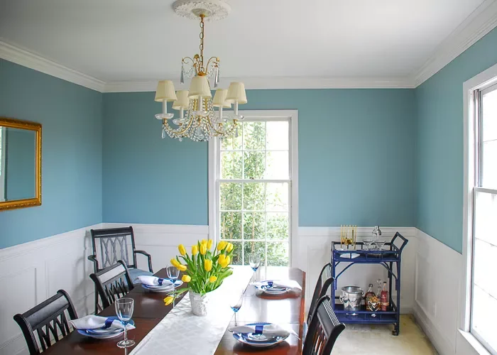 40 Beautiful Blue Dining Rooms You'll Want to Recreate 29 Charming Combo