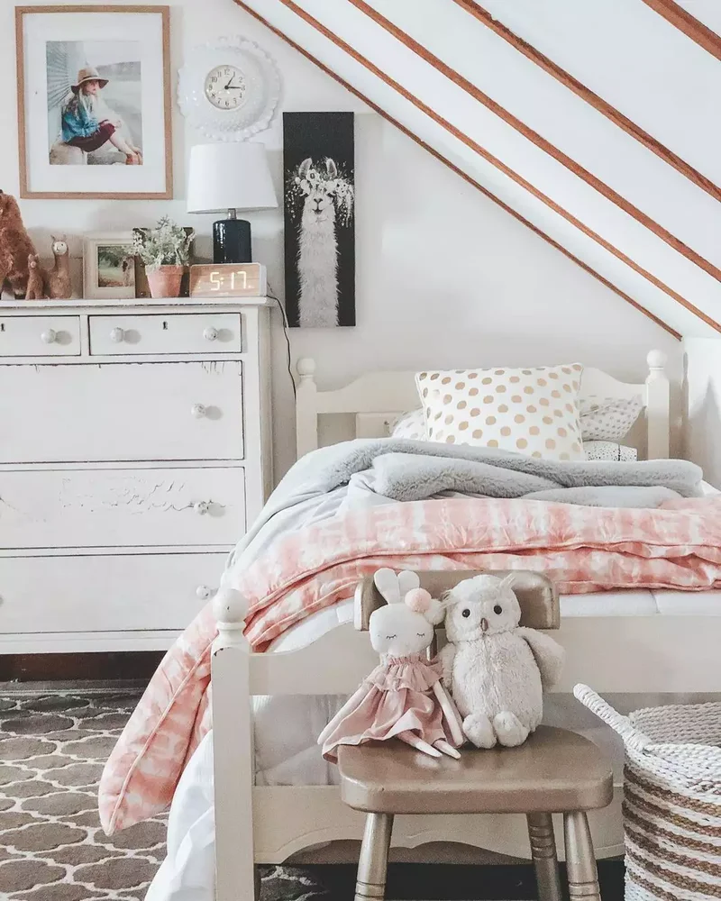 28 Sloped Ceiling Bedroom Ideas That Maximize Your Space 2 Charming Details